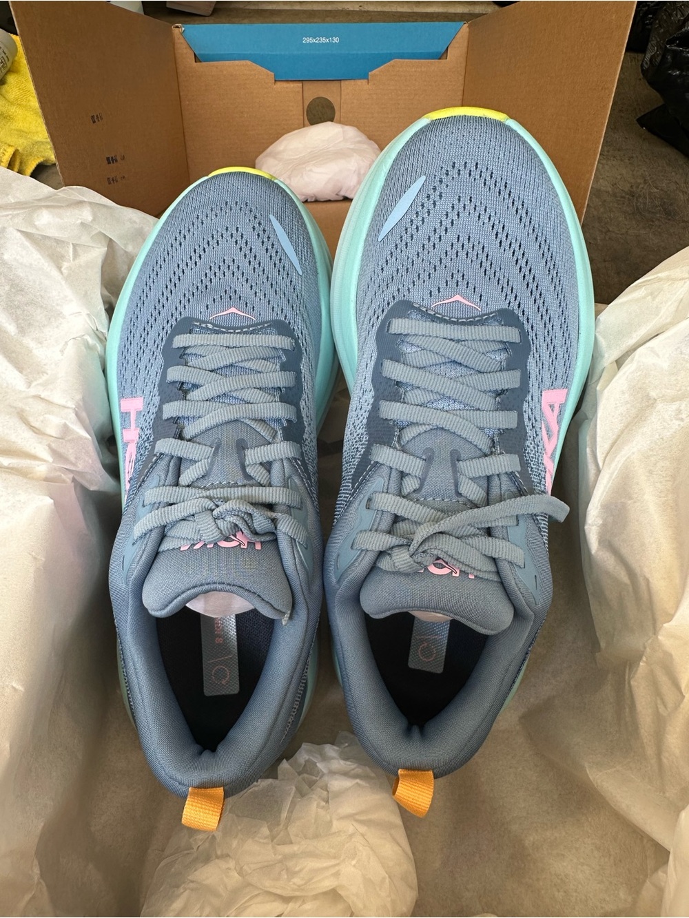 NEW HOKA Bondi 8/ Shadow, Dusk / size 7B - Picture 8 of 10